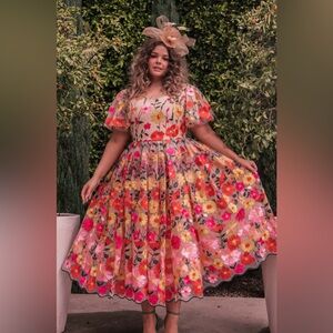 NWT JessaKae English Garden Dress Size Small